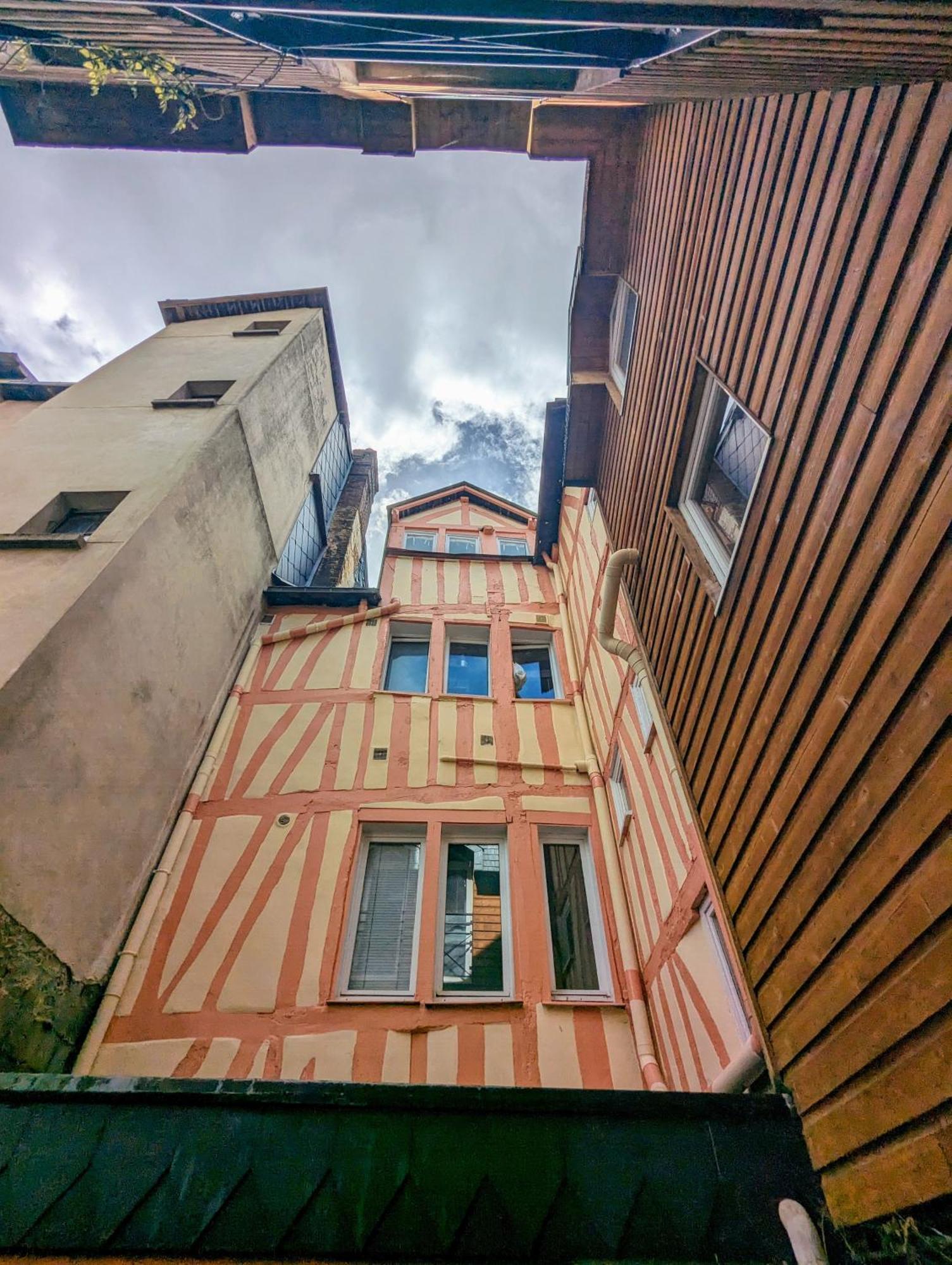 Artist Home - City Center - Bathtub - Terrasse - Full Appartment Rouen Exterior foto